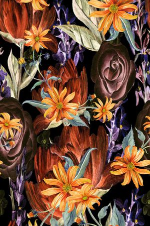 水彩印花华亿平台图片