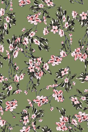 花朵印花华亿平台图片