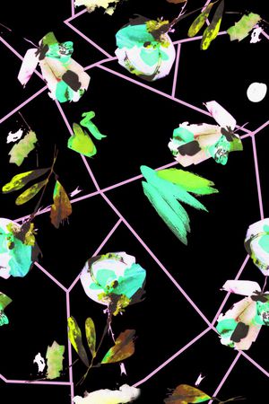 花朵印花华亿平台图片