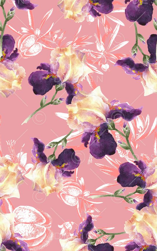 手绘印花华亿平台图片