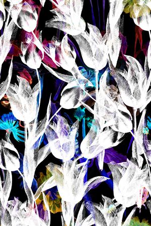 手绘印花华亿平台图片