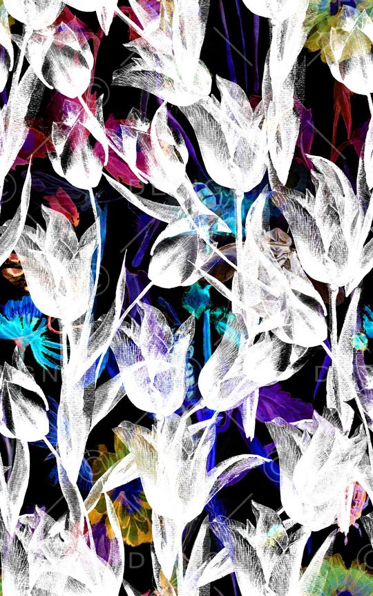 手绘印花华亿平台图片