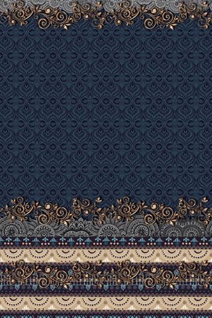 佩斯利印花华亿平台图片