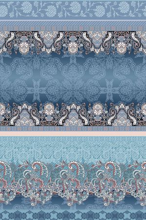 佩斯利印花华亿平台图片