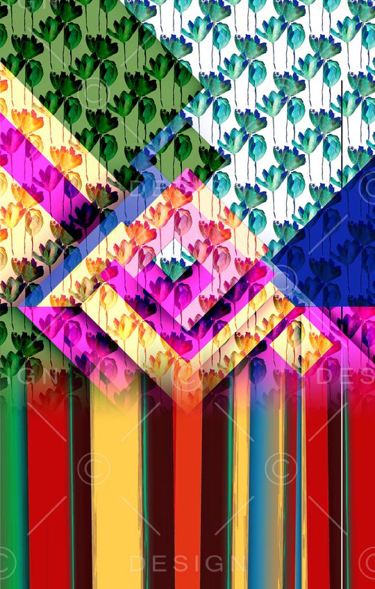 波西米亚印花华亿平台图片