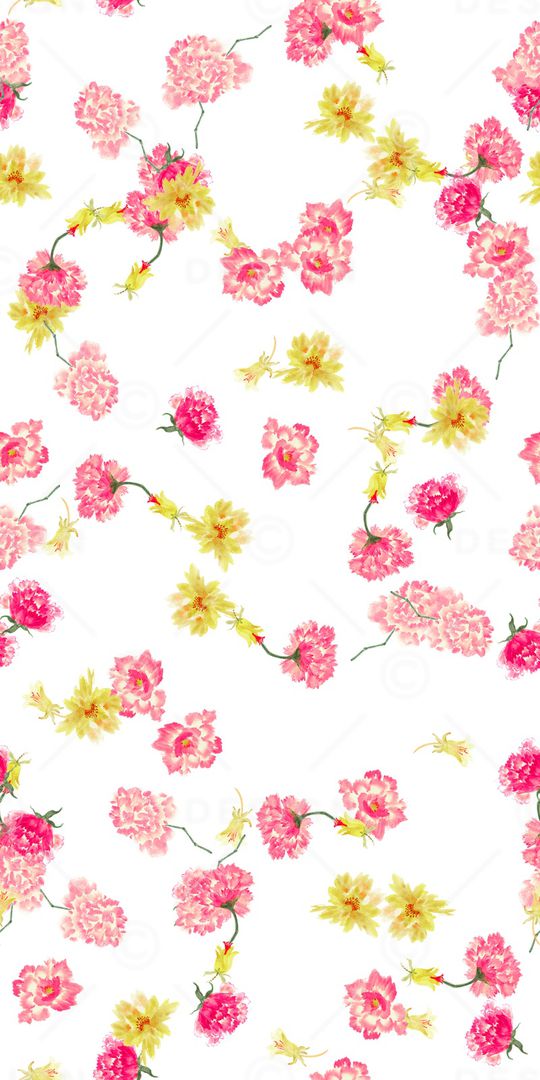 乱花印花华亿平台图片