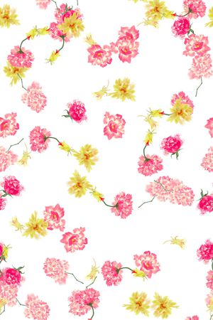 乱花印花华亿平台图片