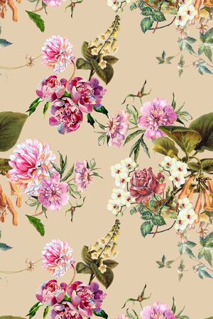 手绘印花华亿平台图片