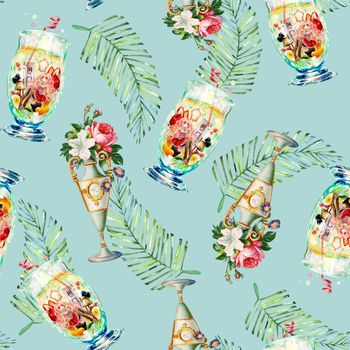 779354-花杯子—蓝