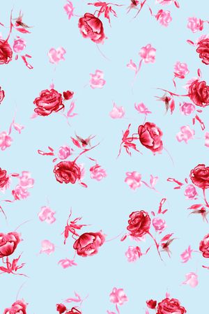 花朵印花华亿平台图片