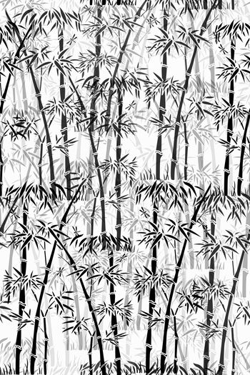 竹子印花华亿平台图片