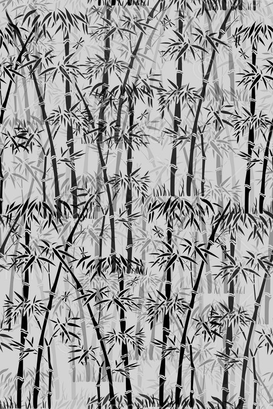 竹子印花华亿平台图片