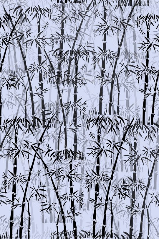 竹子印花华亿平台图片