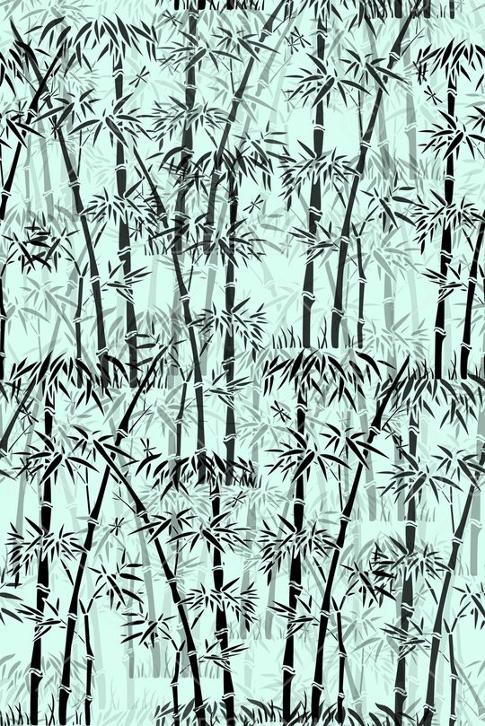 竹子印花华亿平台图片