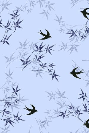 竹子印花华亿平台图片