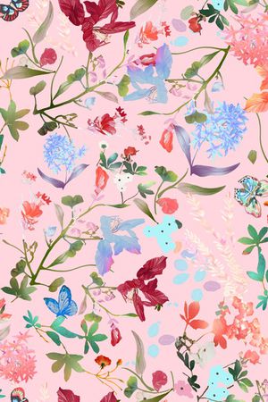 乱花印花华亿平台图片