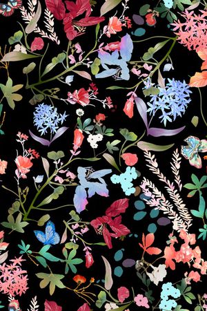 乱花印花华亿平台图片