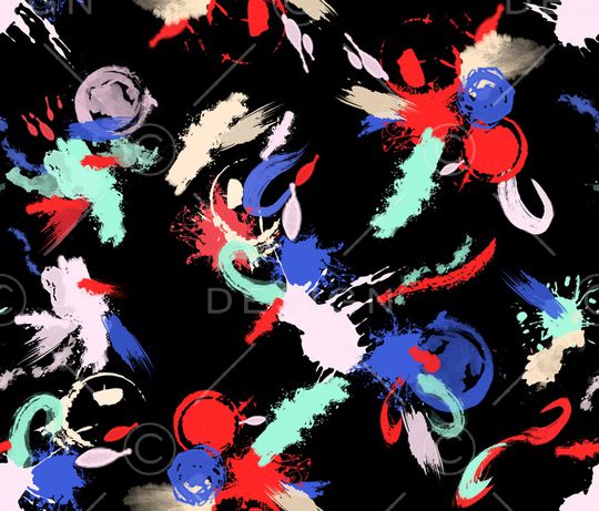 笔刷印花华亿平台图片