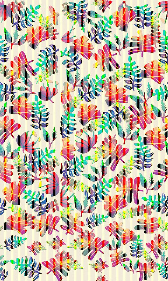 条纹印花华亿平台图片