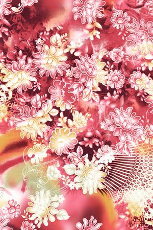 动物纹印花华亿平台图片