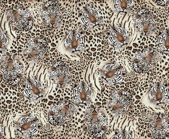 动物纹印花华亿平台图片