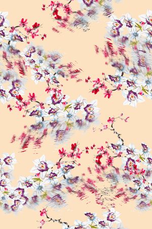 水波纹印花华亿平台图片