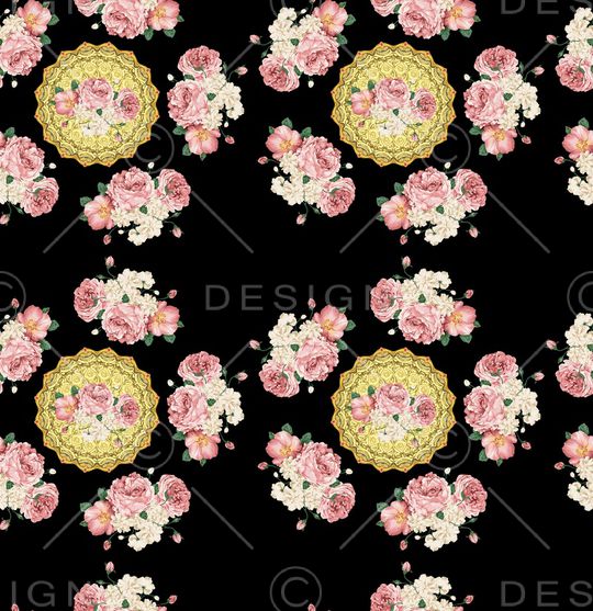 乱花印花华亿平台图片