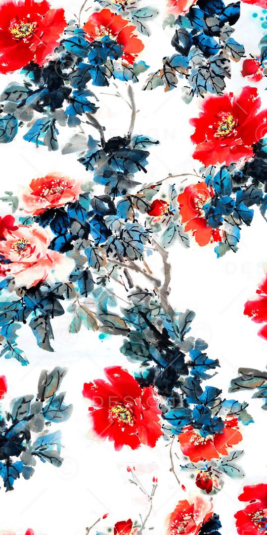 花朵印花华亿平台图片