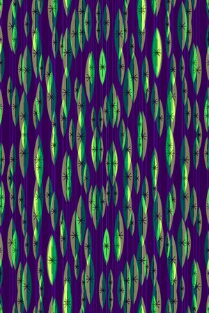 不规则几何印花华亿平台图片