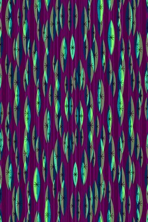 不规则几何印花华亿平台图片