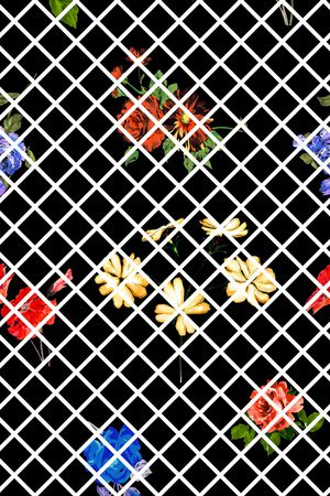 几何印花华亿平台图片