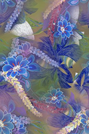 时尚印花华亿平台图片