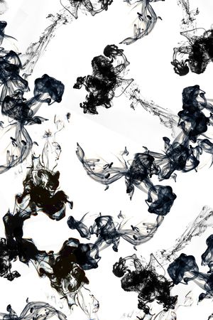 水墨印花华亿平台图片