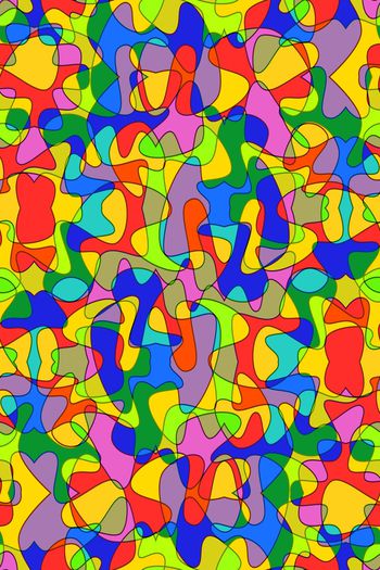 780475-撞色彩波浪