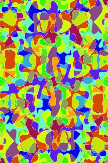 780485-撞色彩波浪