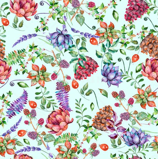 乱花印花华亿平台图片