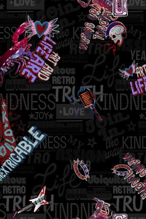 音乐符号印花华亿平台图片