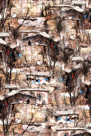 风景印花华亿平台图片