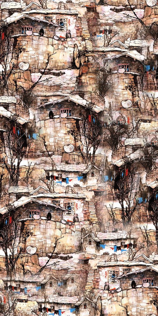 风景印花华亿平台图片