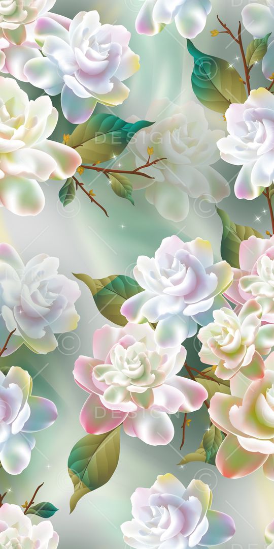 乱花印花华亿平台图片