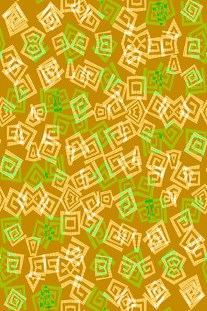 不规则几何印花华亿平台图片