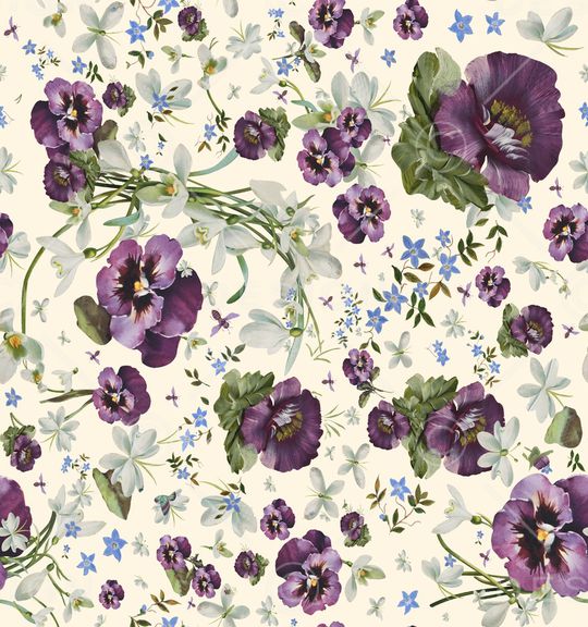 水仙花印花华亿平台图片