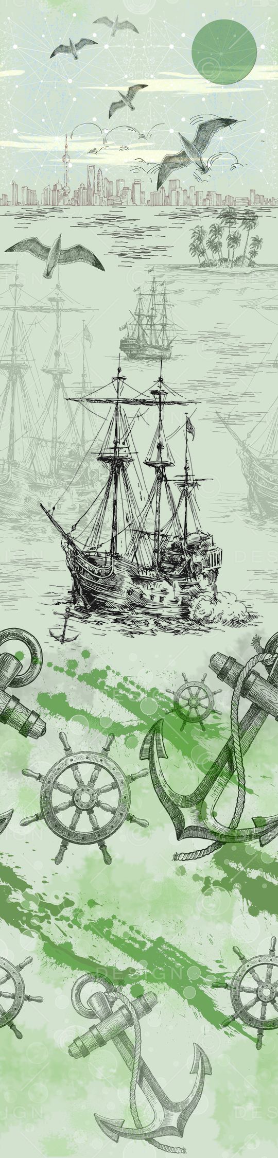 航海印花华亿平台图片