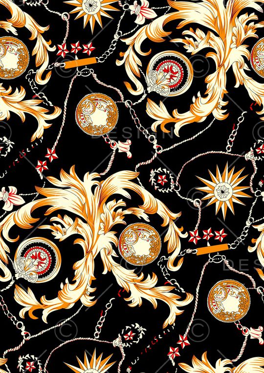 欧式印花华亿平台图片