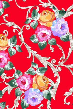 仿数码印花华亿平台图片