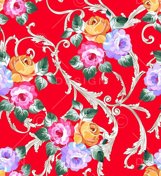 仿数码印花华亿平台图片