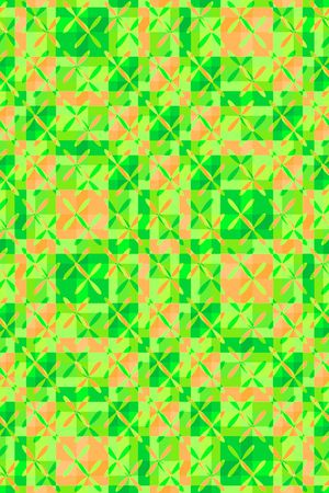 几何格子印花华亿平台图片