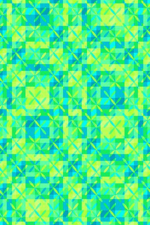 几何格子印花华亿平台图片