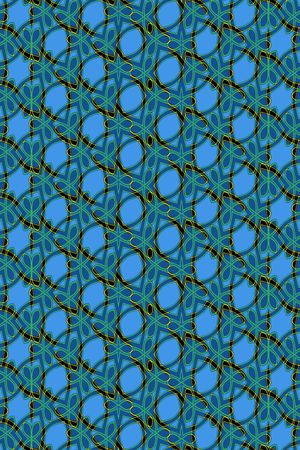 几何格子印花华亿平台图片