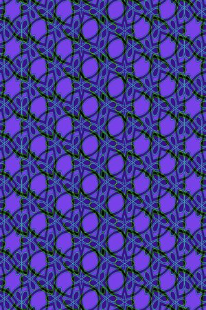 几何格子印花华亿平台图片